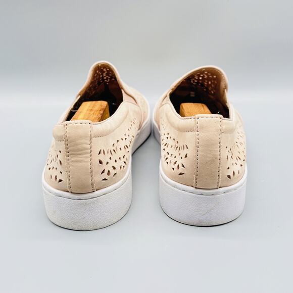 Vionic Shoes Women 8 Pink Sneakers Midi Perf Slip On Casual Perforated Slip On - Picture 7 of 13